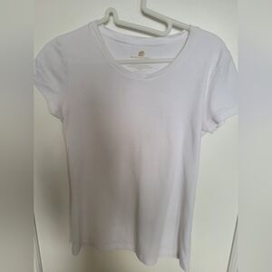 Banana Republic White T-shirt Size: M